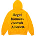 Supreme ANTIHERO Hooded Sweatshirt - Bright Gold (front)