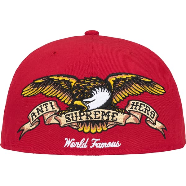 Supreme ANTIHERO New Era - Red (front)
