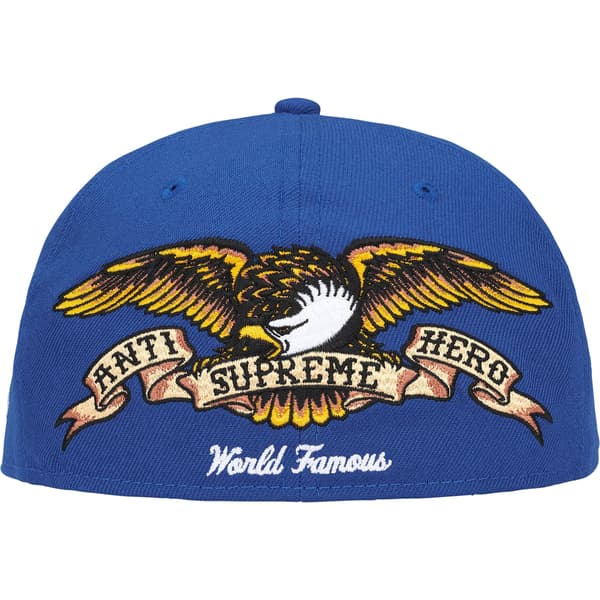Supreme ANTIHERO New Era - Royal (front)