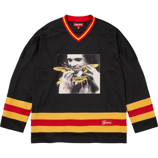 Supreme ANTIHERO Ozzy Hockey Jersey - Black (front)