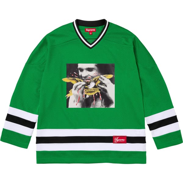 Supreme ANTIHERO Ozzy Hockey Jersey - Green (front)