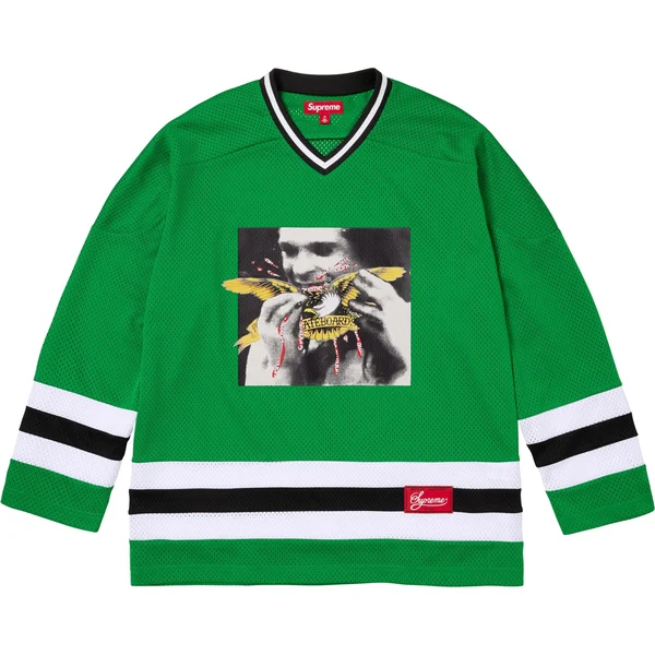 Supreme ANTIHERO Ozzy Hockey Jersey - Green (front)