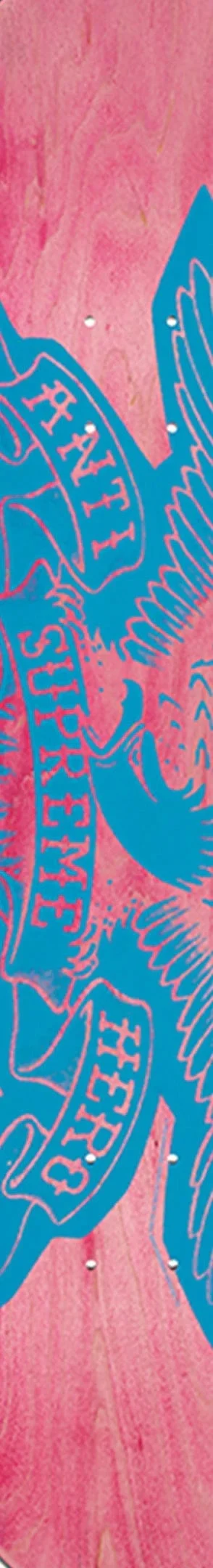 Supreme ANTIHERO Ozzy Skateboard - 8.38” x 32.5” (front)