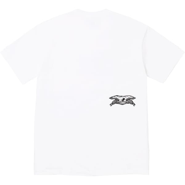 Supreme ANTIHERO Ozzy Tee - White (front)