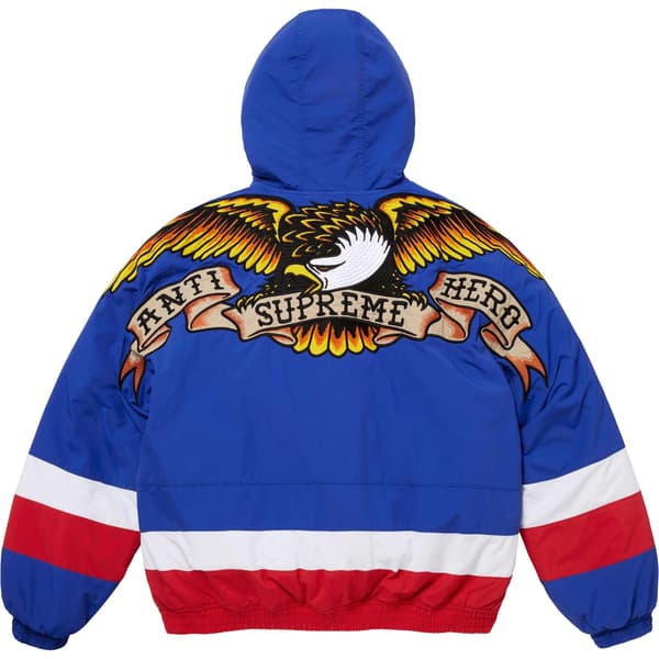 Supreme ANTIHERO Stadium Jacket - Royal (front)