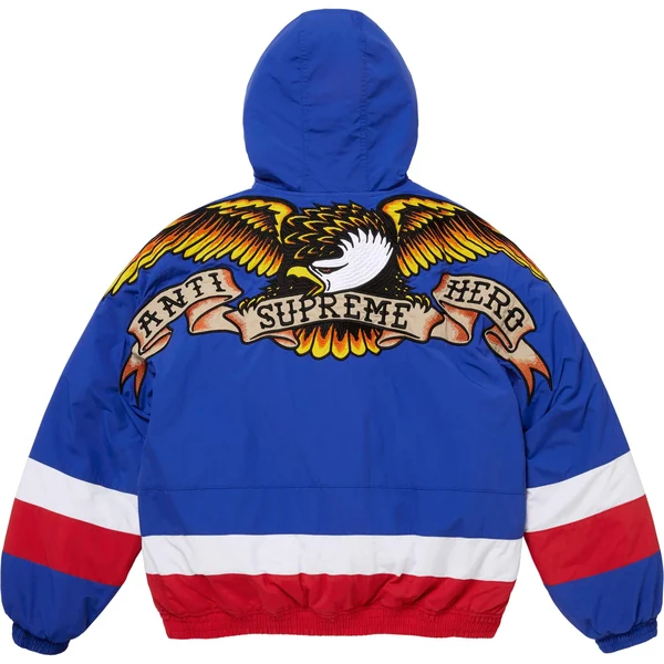 Supreme ANTIHERO Stadium Jacket - Royal (front)