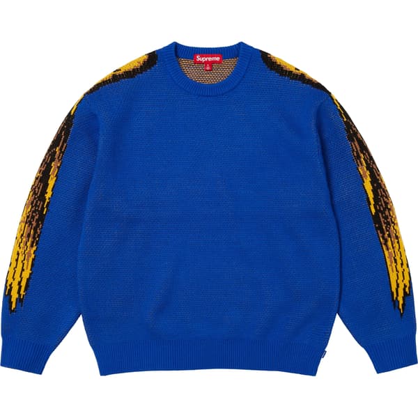 Supreme ANTIHERO Sweater - Royal (front)