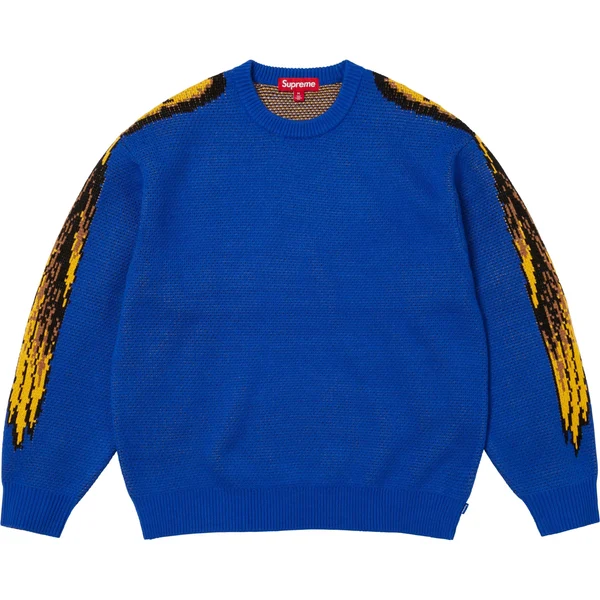 Supreme ANTIHERO Sweater - Royal (front)