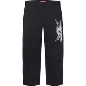 Supreme ANTIHERO Work Pant Black