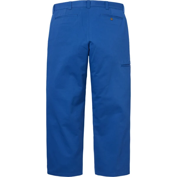 Supreme ANTIHERO Work Pant - Royal (front)