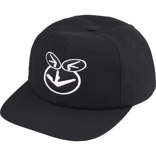 Supreme Aphex Twin 6-Panel - Black (front)