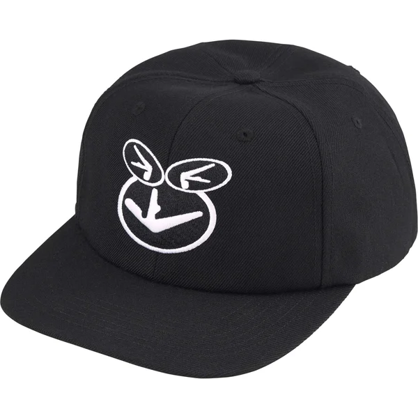 Supreme Aphex Twin 6-Panel - Black (front)