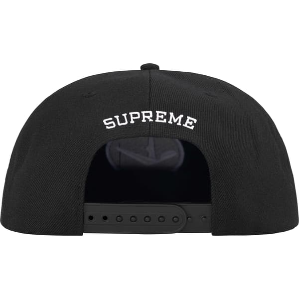 Supreme Aphex Twin 6-Panel - Black (front)