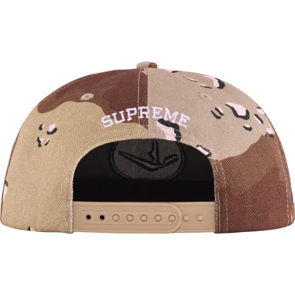 Supreme Aphex Twin 6-Panel - Chocolate Chip Camo (front)