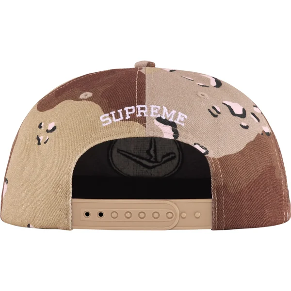 Supreme Aphex Twin 6-Panel - Chocolate Chip Camo (front)