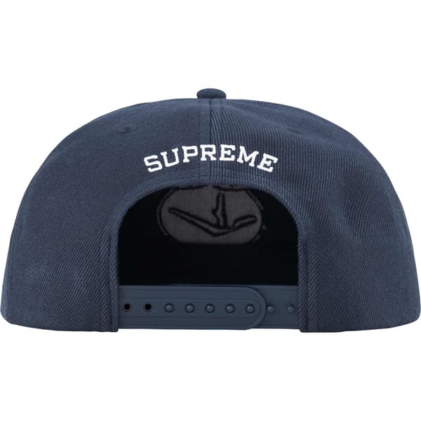 Supreme Aphex Twin 6-Panel - Navy (front)