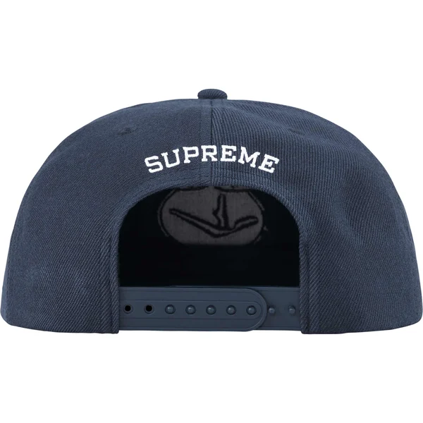 Supreme Aphex Twin 6-Panel - Navy (front)