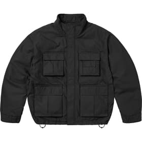 Supreme Aphex Twin Alpha Industries Cargo Jacket Black