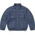 Supreme Aphex Twin Alpha Industries Cargo Jacket - Navy (front)
