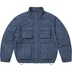 Supreme Aphex Twin Alpha Industries Cargo Jacket - Navy (front)