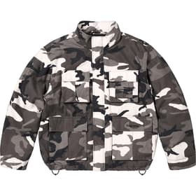 Supreme Aphex Twin Alpha Industries Cargo Jacket Snow Camo