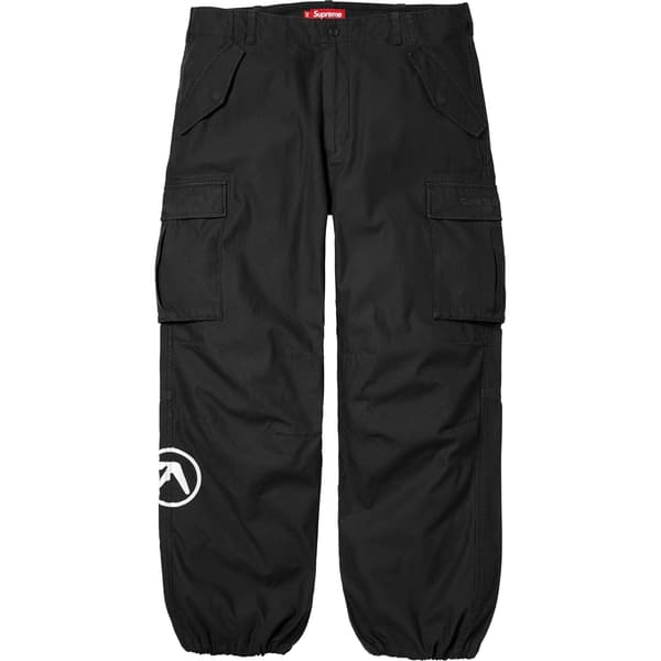 Supreme Aphex Twin Alpha Industries Cargo Pant - Black (front)
