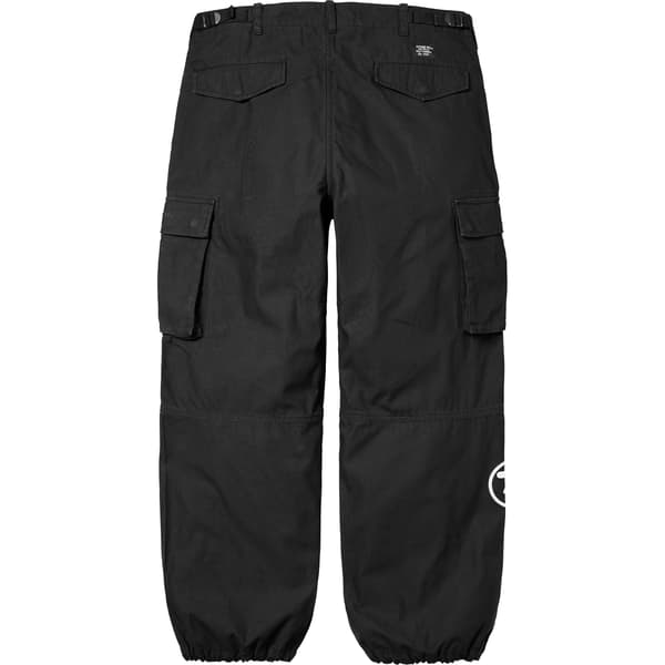 Supreme Aphex Twin Alpha Industries Cargo Pant - Black (front)
