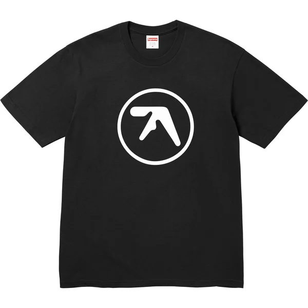 Supreme Aphex Twin Ambient Works Tee - Black (front)
