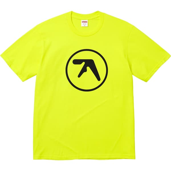 Supreme Aphex Twin Ambient Works Tee - Fluorescent Yellow (front)