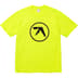 Supreme Aphex Twin Ambient Works Tee - Fluorescent Yellow (front)