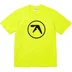 Supreme Aphex Twin Ambient Works Tee - Fluorescent Yellow (front)
