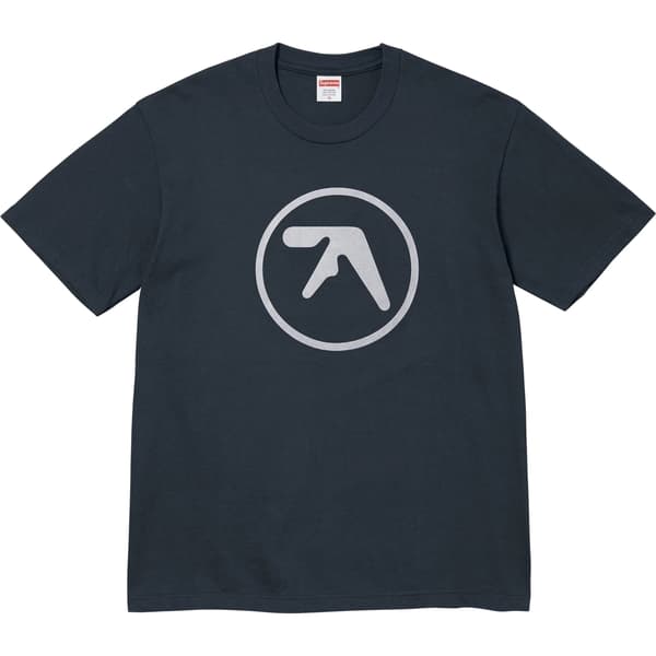 Supreme Aphex Twin Ambient Works Tee - Navy (front)