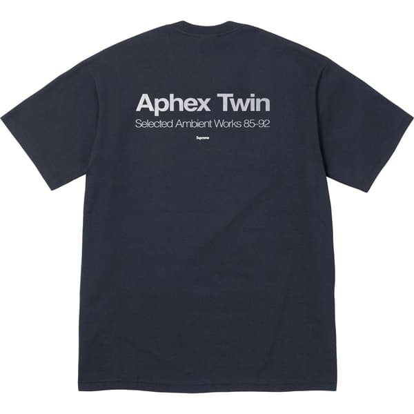 Supreme Aphex Twin Ambient Works Tee - Navy (front)
