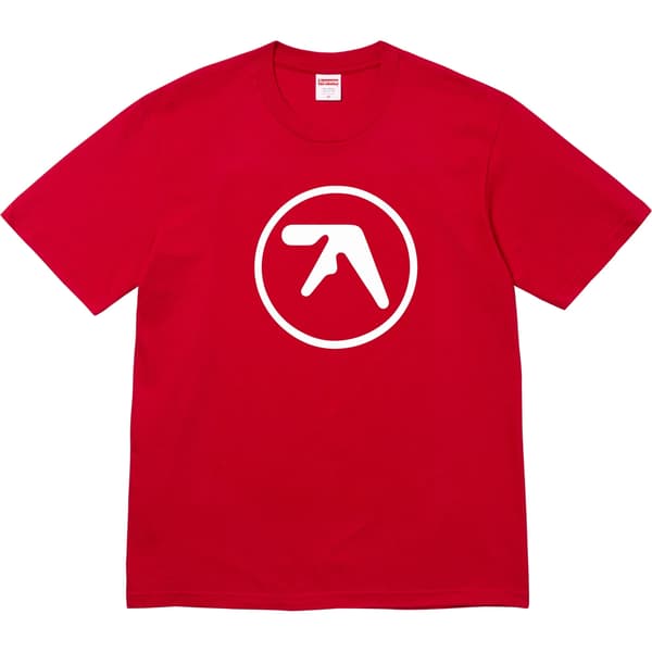 Supreme Aphex Twin Ambient Works Tee - Red (front)