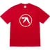 Supreme Aphex Twin Ambient Works Tee - Red (front)