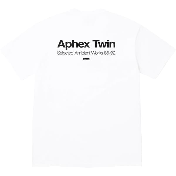 Supreme Aphex Twin Ambient Works Tee - White (front)