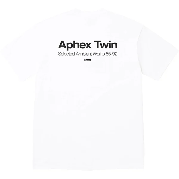 Supreme Aphex Twin Ambient Works Tee - White (front)