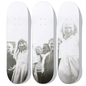 Supreme Aphex Twin Come To Daddy Skateboard (Set of 3)