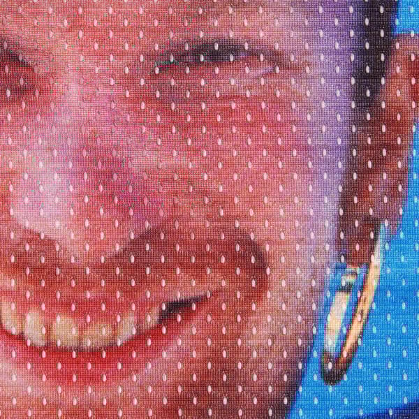 Supreme Aphex Twin Football Jersey - Chocolate Chip Camo (front)