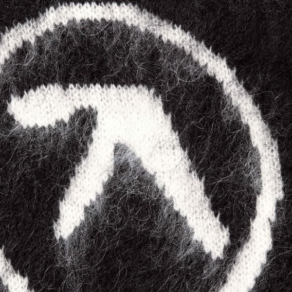 Supreme Aphex Twin Mohair Sweater - Black (front)