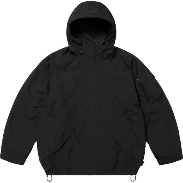 Supreme Aphex Twin Reversible GORE-TEX Hooded Jacket - Black (front)