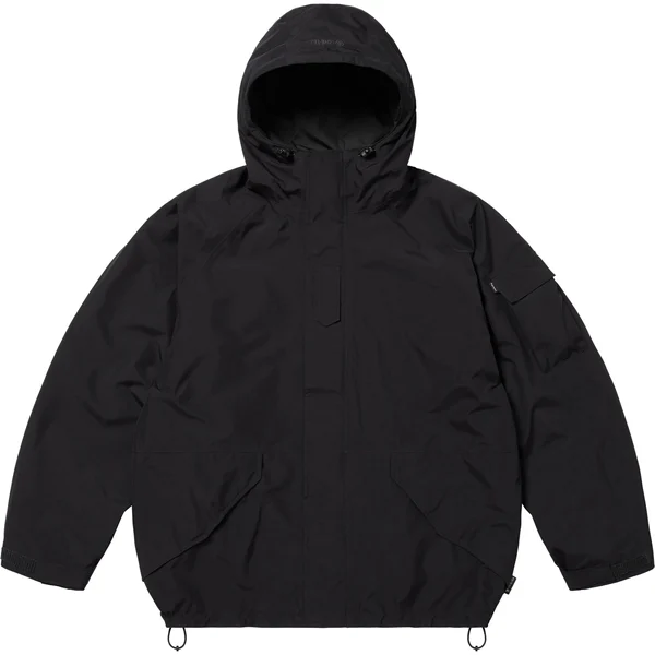 Supreme Aphex Twin Reversible GORE-TEX Hooded Jacket - Black (front)