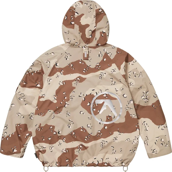 Supreme Aphex Twin Reversible GORE-TEX Hooded Jacket - Chocolate Chip Camo (front)