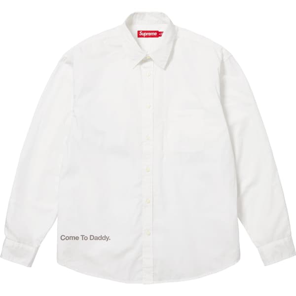 Supreme Aphex Twin Shirt - White (front)
