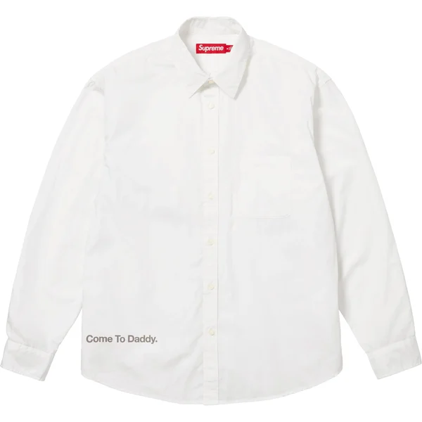 Supreme Aphex Twin Shirt - White (front)