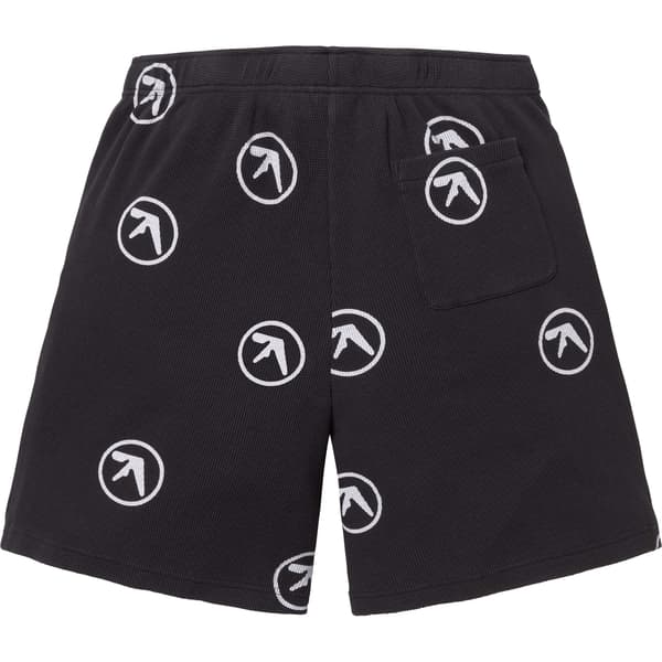 Supreme Aphex Twin Thermal Short - Black (front)