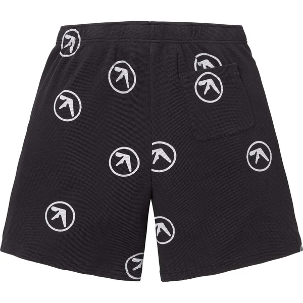 Supreme Aphex Twin Thermal Short - Black (front)