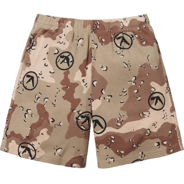 Supreme Aphex Twin Thermal Short - Chocolate Chip Camo (front)