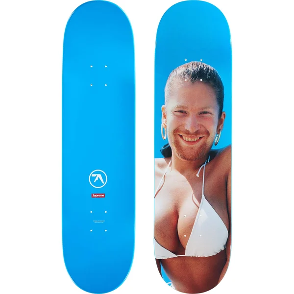 Supreme Aphex Twin Windowlicker Skateboard - 8.25" x 32" (front)
