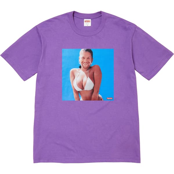 Supreme Aphex Twin Windowlicker Tee - Purple (front)